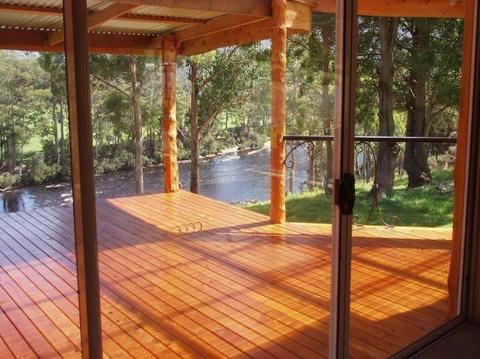 Waterfront property for sale very exclusive Tas riverfront