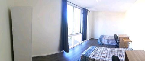 a large double bedroom near UNSW with a balcony