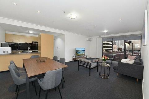 CBD fully furnished large 2 bedroom apartment, $995 per week inc bills