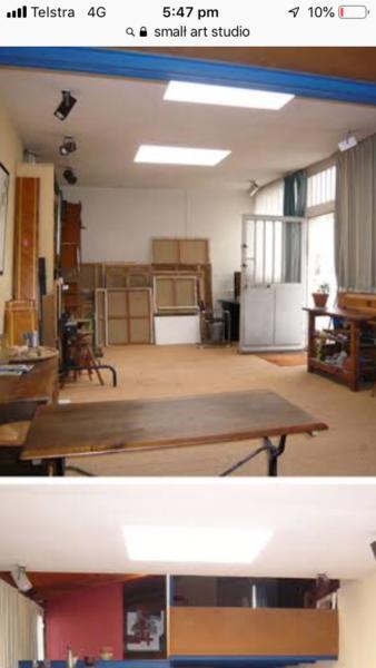 Wanting to rent a private space for art studio