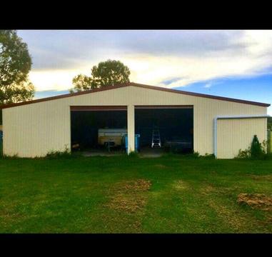 Double shed for rent $120pw