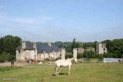 Manoir XVI to sale in Brittany France 1.6 hectares