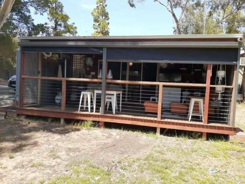 SELF CONTAINED SHACK IN WHITESANDS HOLIDAY PARK AT MURRAY BRIDGE