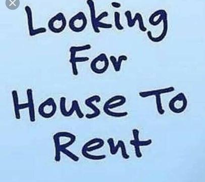 Wanted: Looking for 3 to 4 bedroom house $400 to $500 a week