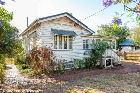 House for Removal and restumped on your land Wirraglen