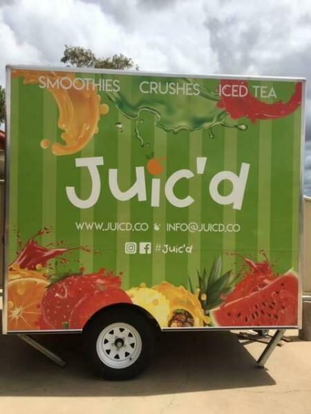 Unique mobile juice bar/trailer/food truck!
