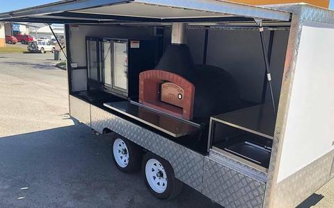 Food Trailer King Wood Fired Pizza Trailer From Just $29,990 GST