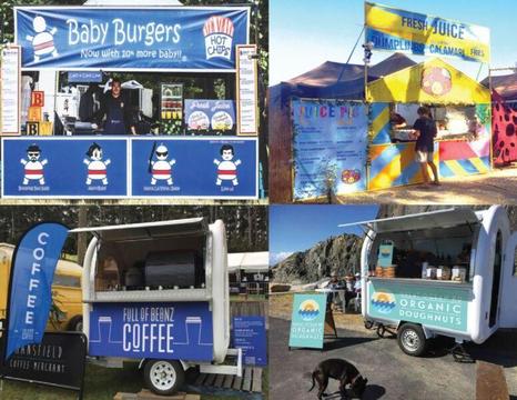 Mobile Catering & Events Biz For Sale - Burgers, Juice, Coffee