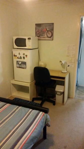 Bond Uni Student Accommodation or and working, Room with fridge