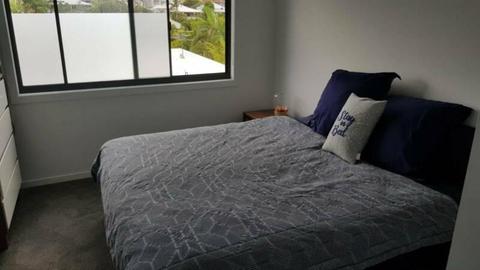 Master bedroom in a brand new town house