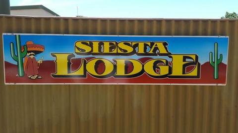Secure Room Available @ Siesta Lodge, 8 Cheetham st