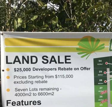 Tropical North QLD's Best Value Lifestyle Land Sale