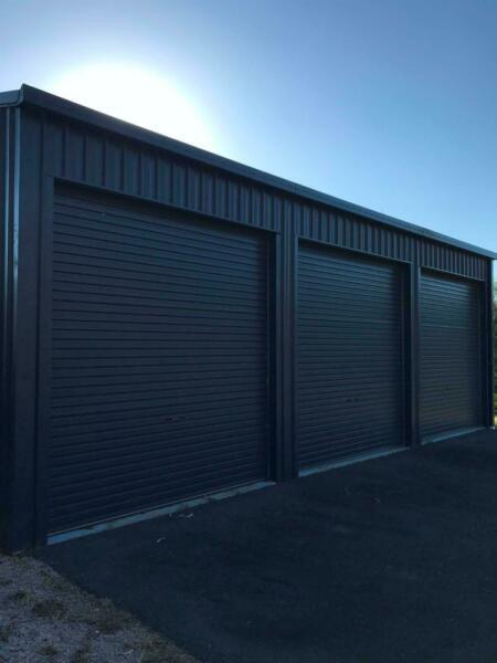 Industrial storage shed for rent