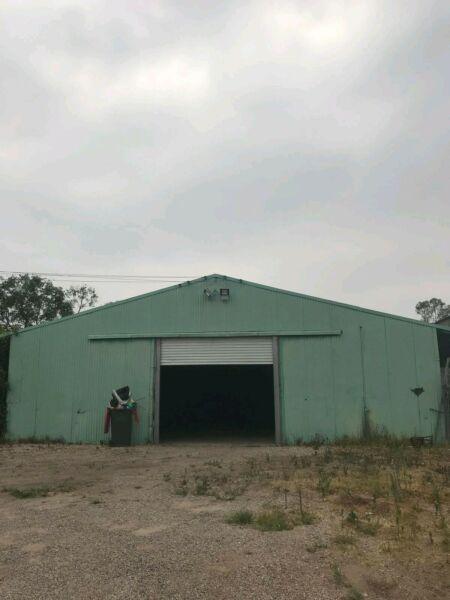 Storage shed 350sqm for rent