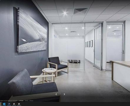 Modern Minimalist Shared Office Space