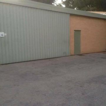Factory unit for rent or storage space