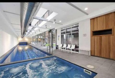 Cbd carpark and free gym and spa