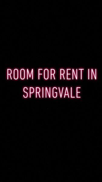 Room available in springvale