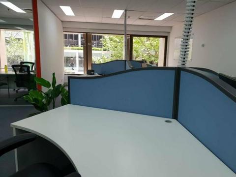 Bright modern office space to sublease (desks and private office)