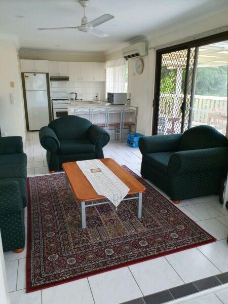 2 bedroom apartment, huge balcony, fully furnished for rent
