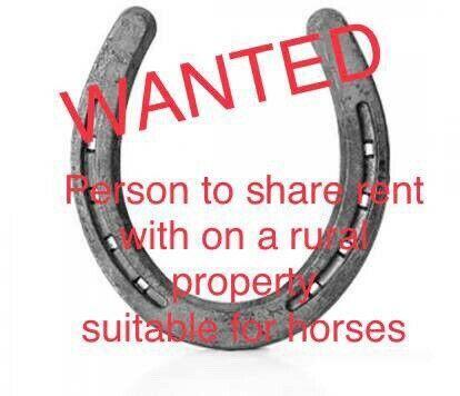 Share rental rural property suitable for horses