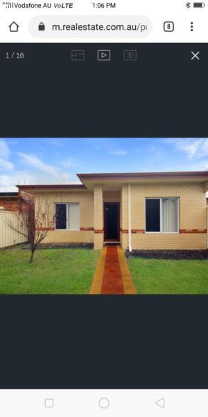 2 x 2 home for rent in East Victoria Park