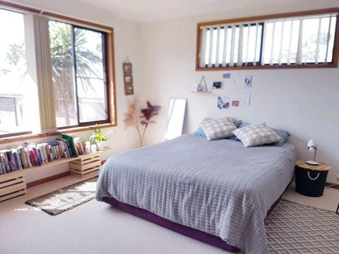 Spacious room with ensuit, walk in wardrobe and lots of natural light
