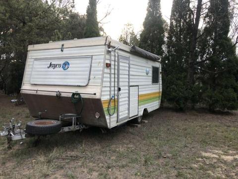 Caravan for rent on small farm