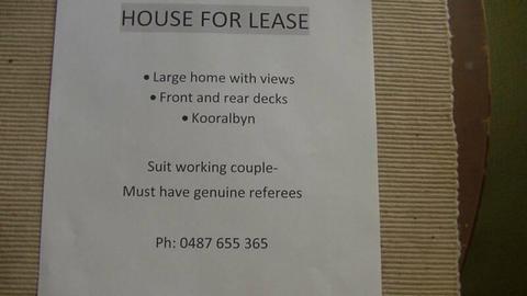 House to let
