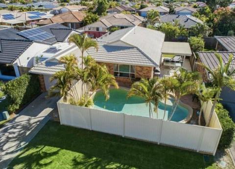 Home In Burleigh Waters - 3 Bed, 2 Bath, Pool, Modern, Open Plan House