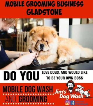 Jim's Dog Wash Franchise Gladstone QLD Mobile Grooming Service