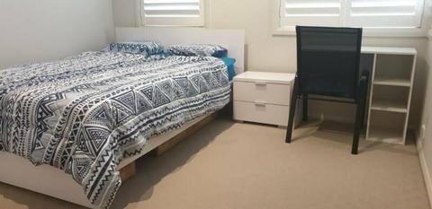 Furnished room with own bathroom and secured car park