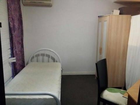 Cheap room divided from living area, 5 minutes walk to station