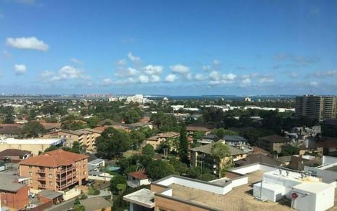 Rockdale high rise 2 bedroom apartment with seaview