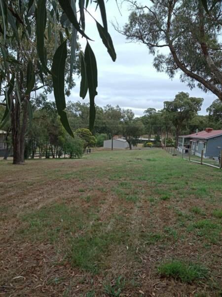 Beautiful half and acres in quiet heathcote junction