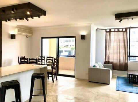 Spacious fully furnished apartment in CBD (2BR 2BT PARKING)