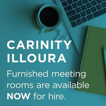 Furnished meeting rooms available for for hire now
