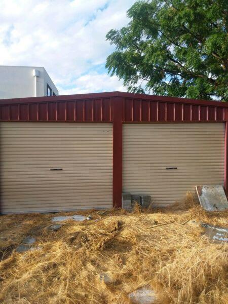 Storage shed for rent which measures 6150x6150 and 2300 high