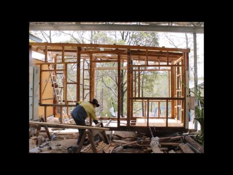 Half-Finished Tiny House for Sale