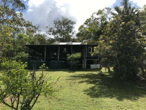 House on 40 acres at baffle ck