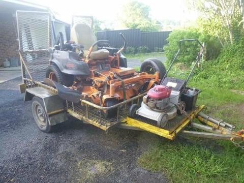 Business for sale, lawn mowing, mostly small acreage, Lismore to coast
