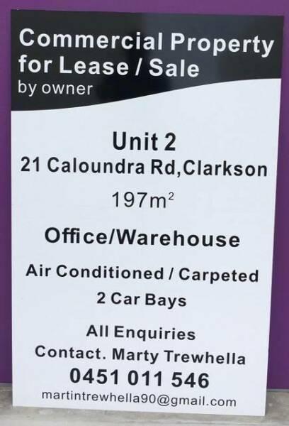 Commercial Unit For Sale - U2/21 Caloundra Road, Clarkson