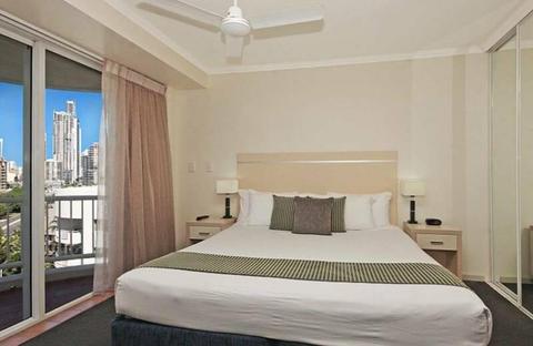 Surfers Paradise Hotel Sleeps 2. Rent 1-12 week. All included