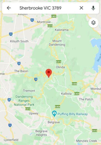 Wanted: Looking for property in the Dandenong Ranges