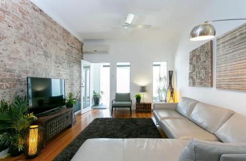 Private Renovated 3 bedroom, 2 bathroom Terrace in Surry Hills/Redfern