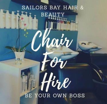 Be your own boss - Chair rental