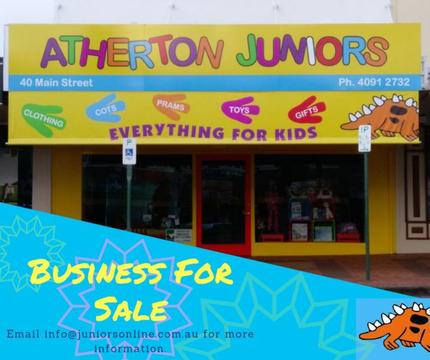 MOTIVATED TO SELL! Small Business For Sale - Baby and Children's Goods