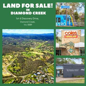 Residential Land for Sale by Nomination - Diamond Creek