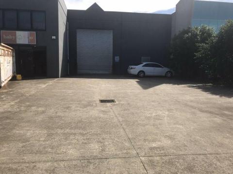 Warehouse for Rent on a Shared basis in Campbellfield 308m2