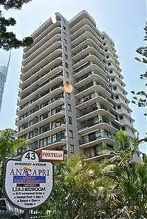 Surfers Paradise 1 Bedroom high rise for rent